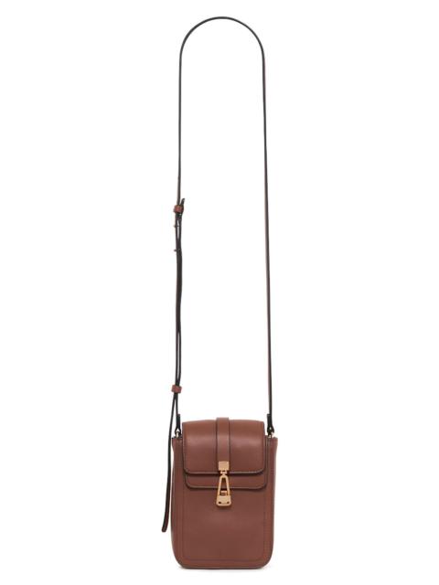 GABRIELA HEARST Phone Pouch - Cognac