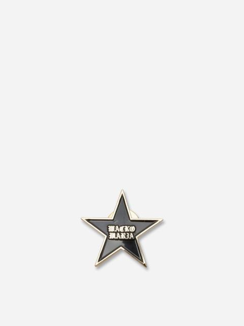WACKO MARIA Star Pin Black