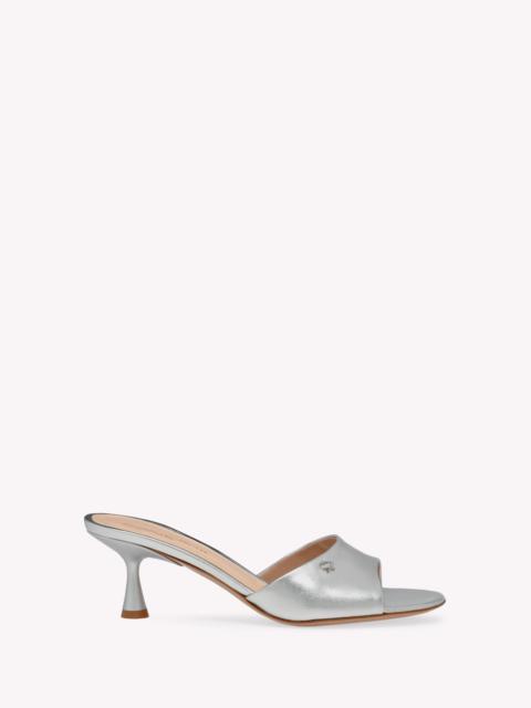 Gianvito Rossi Gianvito Rossi Ascent Mule 55 in Metallic Silver at Nordstrom
