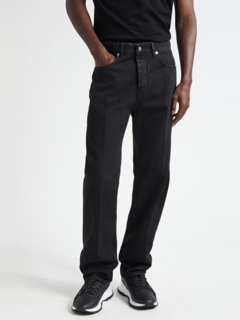 Givenchy Givenchy Straight Leg Jeans in Black at Nordstrom
