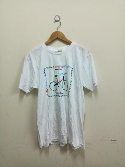 Other Designers Vintage - Vintage Bridgestone La' Cushion bicycle t-shirt
