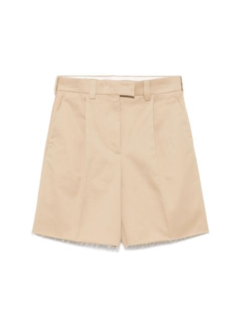 Miu Miu cotton shorts