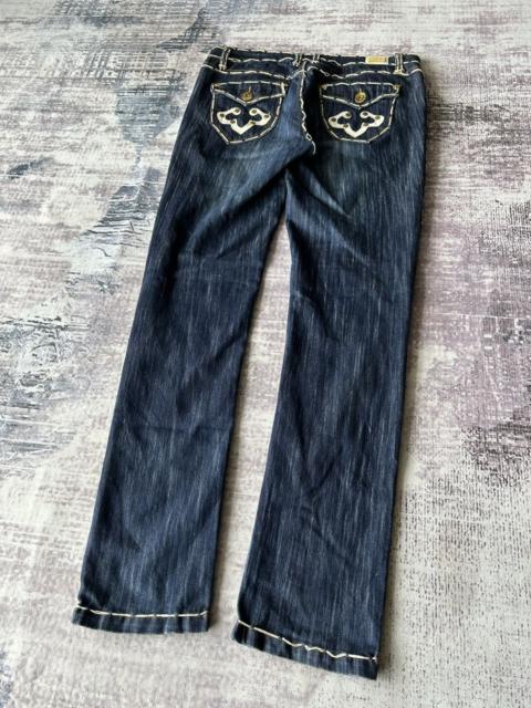Other Designers If Six Was Nine - Cowboy Embroidery Y2k Jeans