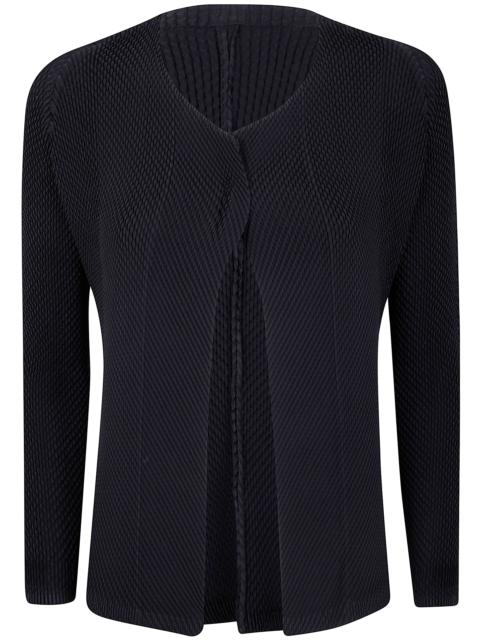 ISSEY MIYAKE Issey Miyake Women "Orbicular Pleats" Cardigan