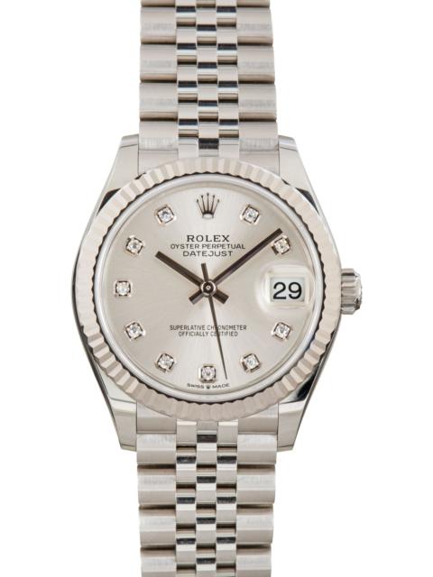 Rolex Datejust Ref 278274 31MM Diamond Dial