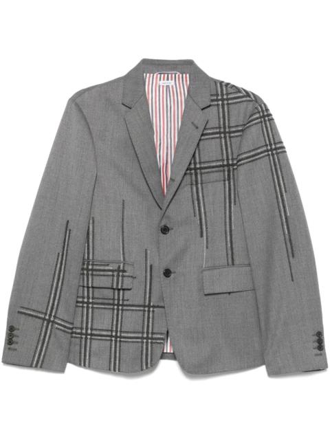 Thom Browne Unconstructed Wool School Uniform Sportcoat Men