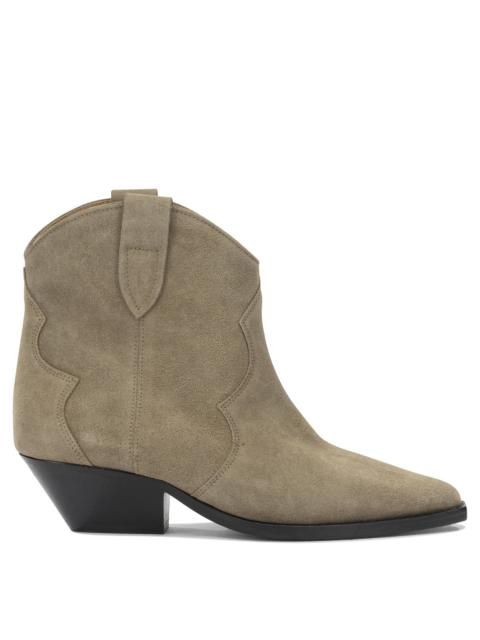 Isabel Marant Isabel Marant Dewina Cowboy Boots Beige