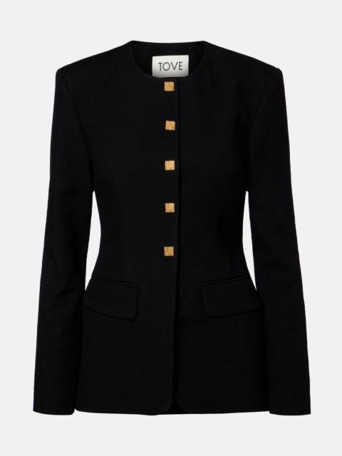 TOVE Moya virgin wool blazer
