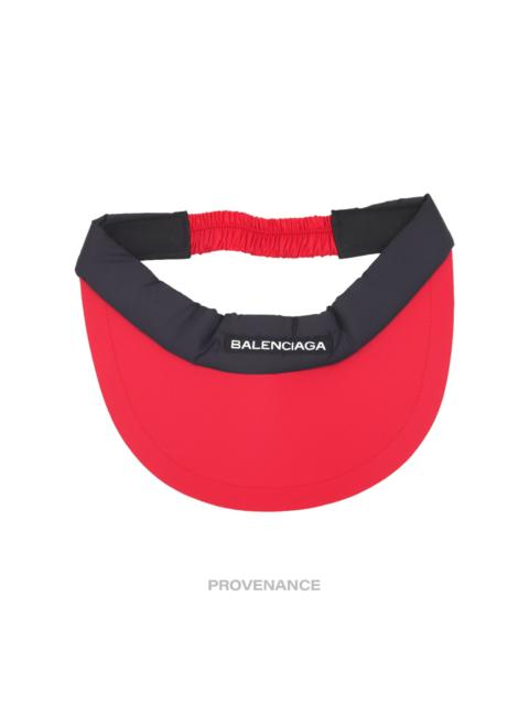 Balenciaga Visor - Black/Red