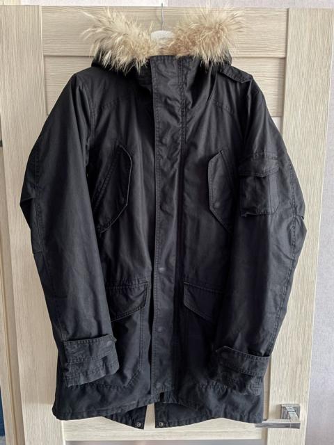 Other Designers Japanese Brand - Rawtus Japan Racoon Fur Fishtail Parka Jacket Size 48