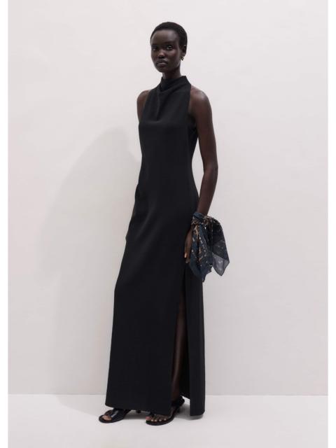 ME+EM Draped Full-Length Dress