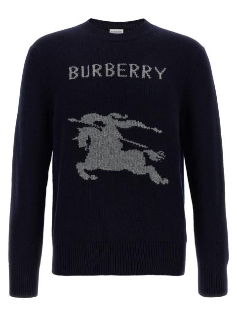 Burberry Burberry Men Logo Intarsia Sweater