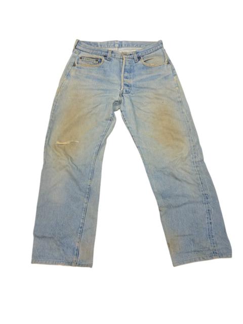 Other Designers Levi's × Vintage - Vintage 80s Levi's 501 Selvedge Made in USA Thrashed Dirty
