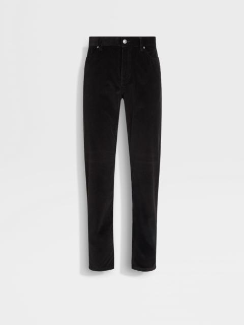 ZEGNA BLACK CASHCO ROCCIA JEANS