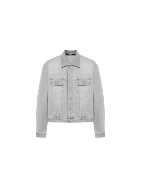 JACQUEMUS LA VESTE DE-NIMES JACKET (GREY/OFF-WHITE)