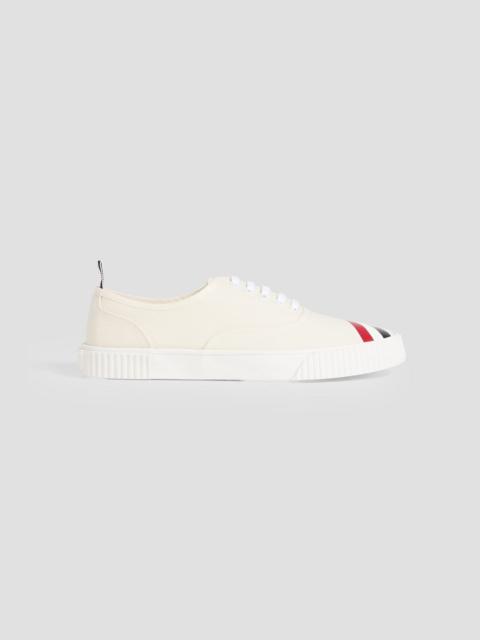 Thom Browne Striped canvas sneakers