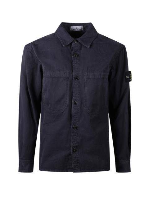 Stone Island Cotton shirt with logo