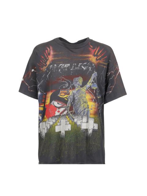 EARTHLING VIP METALLICA VINTAGE TEE / GRY