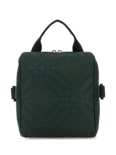 Burberry Bottle green fabric crossbody bag