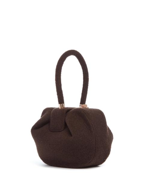 GABRIELA HEARST Nina Bag in Chocolate Cashmere Felt