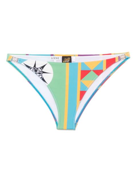Loewe Loewe Paula's Ibiza Women Printed Bikini Bottom