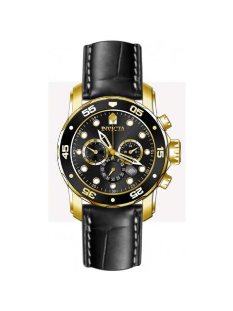 Other Designers Invicta Pro Diver Chronograph GMT Quartz Black Dial Men's Watch 49833