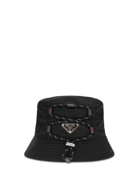 Prada Prada Men Nylon Bucket Hat