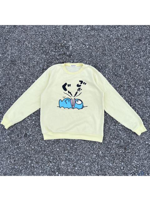 Other Designers Japanese Brand - SWEATSHIRT ANIME HANGYODON BIG PRINT