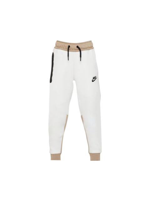 Nike Nike Tech Fleece Joggers 'White/Khaki'
