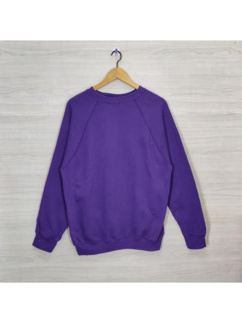 Other Designers Tultex × Vintage - 80s 90s Tultex Blank Crewneck Sweatshirt Raglan Made in USA