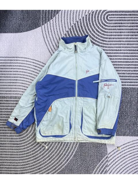 Other Designers Vintage FUBU Rare Sport Two Tone Blue Zipper Jacket