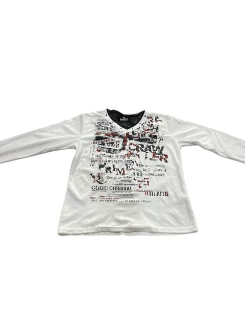Other Designers If Six Was Nine × Japanese Brand × Le Grande Bleu (L.G.B.) - Vintage Y2K Beaumere Punk Long Sleeve Shirt
