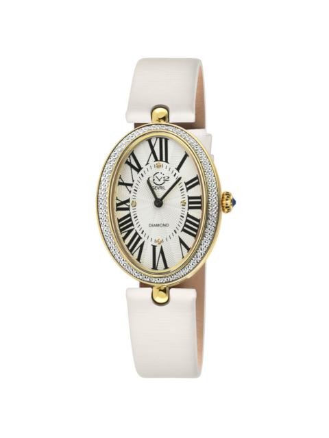 Other Designers GV2 by Gevril Piazza Navona Quartz White Dial Ladies Watch 14801.1