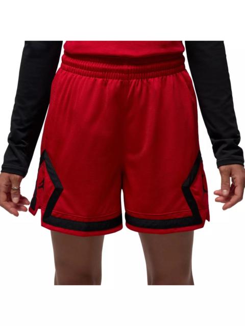 Jordan Women's Sport Diamond 4" Shorts -Red/Black