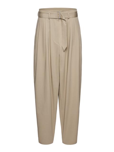 MAGDA BUTRYM Wide Leg Cotton Pants nude