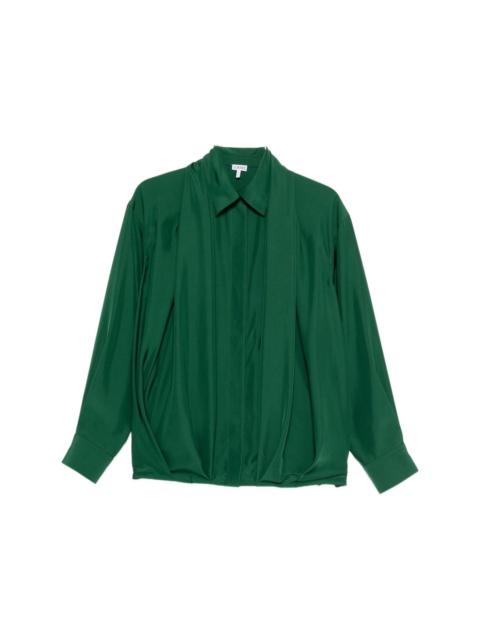 Loewe Silk draped shirt
