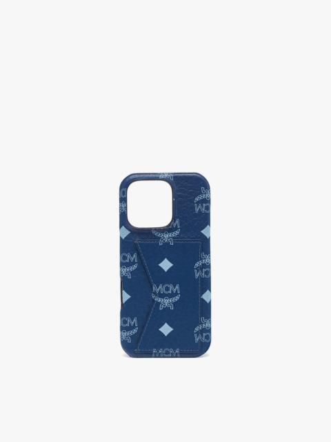 MCM iPhone 16 Pro Case in Visetos