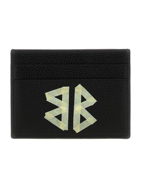 BALENCIAGA 'tape Type' Logo Print Card Holder