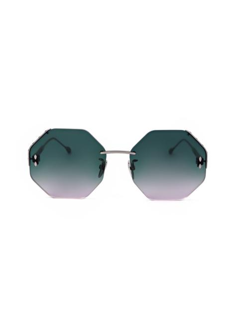 Isabel Marant Isabel Marant Ladies Silver Tone Geometric Sunglasses IM-0080/S