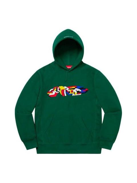 Supreme FW19 Week 7 Delta Logo Hooded Sweatshirt logo SUP-FW19-661