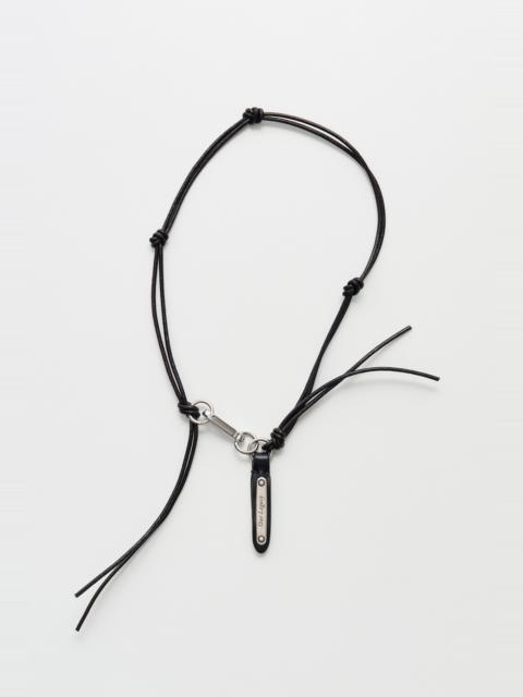 Our Legacy Super Slim Ladon Fudge Liquorice Leather