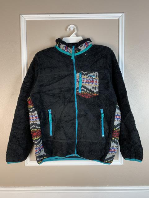 Other Designers Archival Clothing - Titicaca fleece full zipper nice design