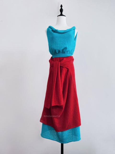 ISSEY MIYAKE Issey Miyake 24AW Color-Block Knit Dress