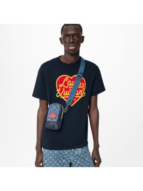 Human Made LV - Nigo - VA - Pre-Spring 22 - Intarsia Jacquard Heart Tee