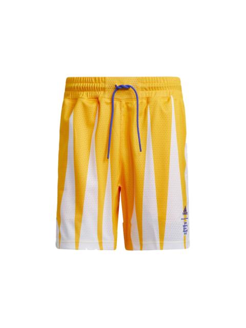 adidas adidas x Eric Emanuel Hoops Summer Essentials Shorts Solar Gold