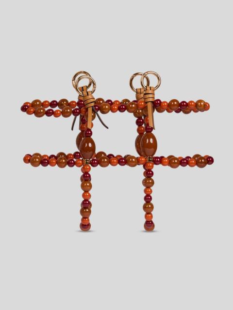 Etro DECORATIVE BAG CAGE WITH MARBLES