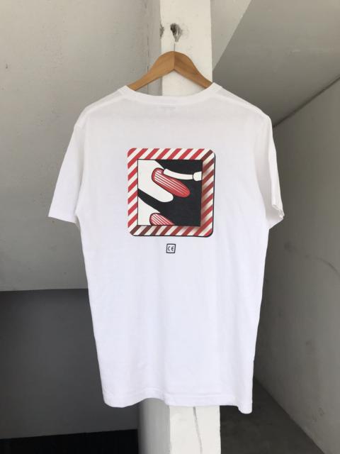 Cav Empt Cav Empt nails polish big print Tee