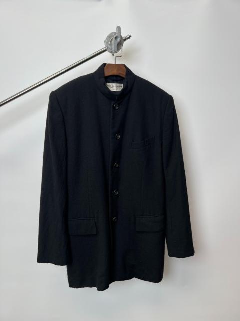 Comme Des Garçons Comme Des Garcons Padded Shoulder Wool Coat