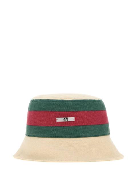 GUCCI Gucci Women Sand Canvas Bucket Hat