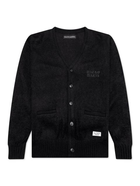 WACKO MARIA MOHAIR CARDIGAN TYPE 2 - BLACK